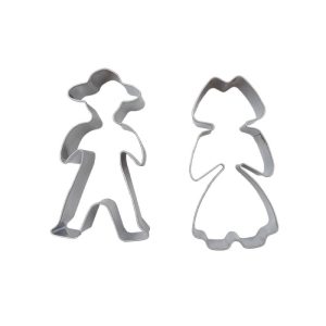 Emporte-pièces Couple d'Alsaciens - 7 cm