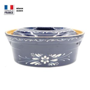 terrine baeckeoffe bleue fleur 6 personnes