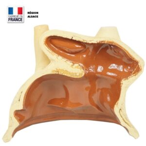 moule de pâques lapin terre cuite