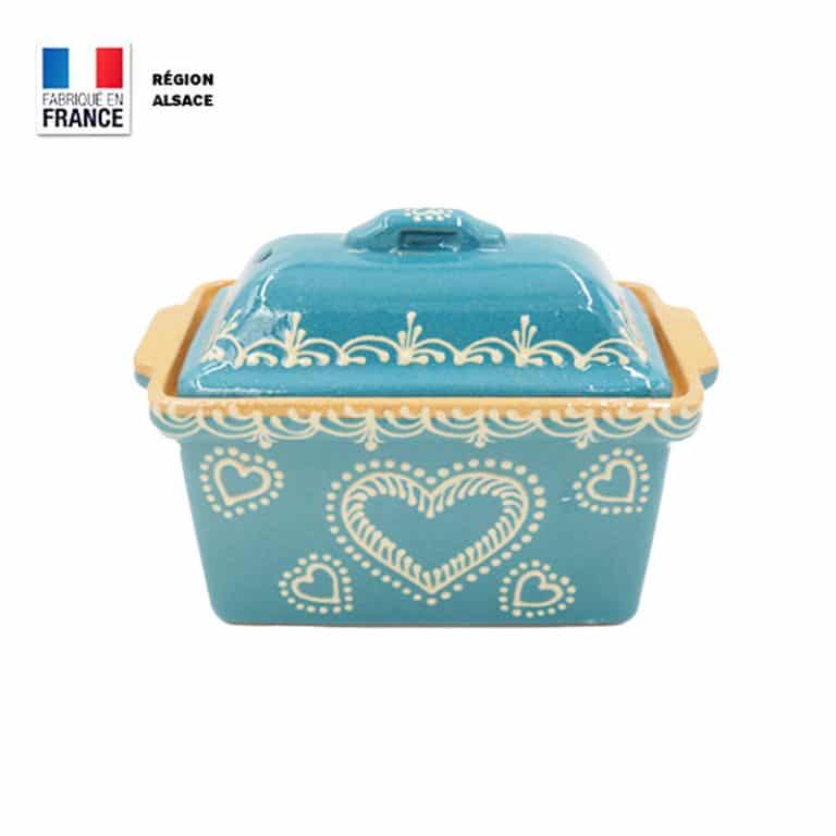 Terrines Rectangulaires en terre cuite de Soufflenheim Poterie d'Alsace