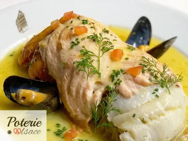 Recette de la Choucroute au poisson de la Maison Kammerzell