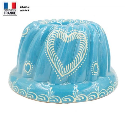 Moule à Kouglof Turquoise 26 cm