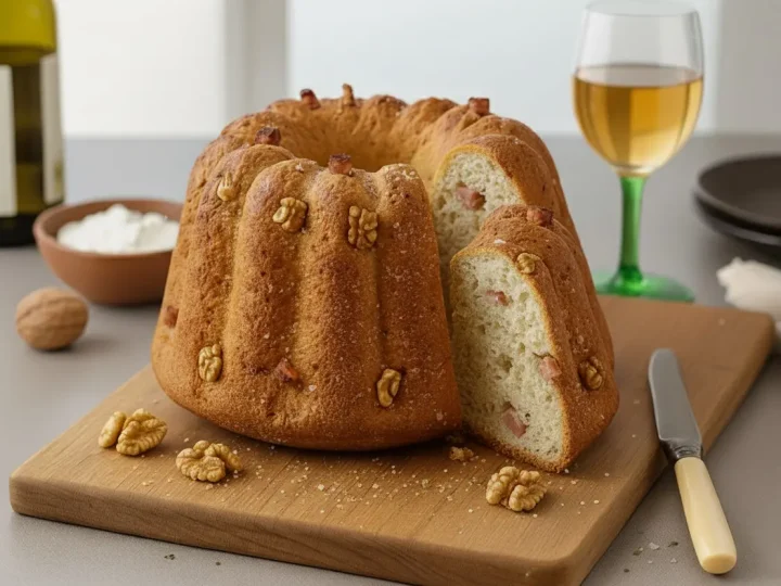 🥨 Kouglof salé alsacien aux lardons et noix – la vraie recette de Laurent Duweck