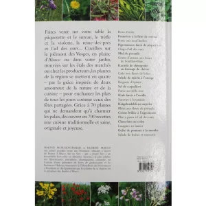 Livre "La Cuisine Naturelle des Plantes d'Alsace" de Simone Morgenthaler et Hubert Maetz