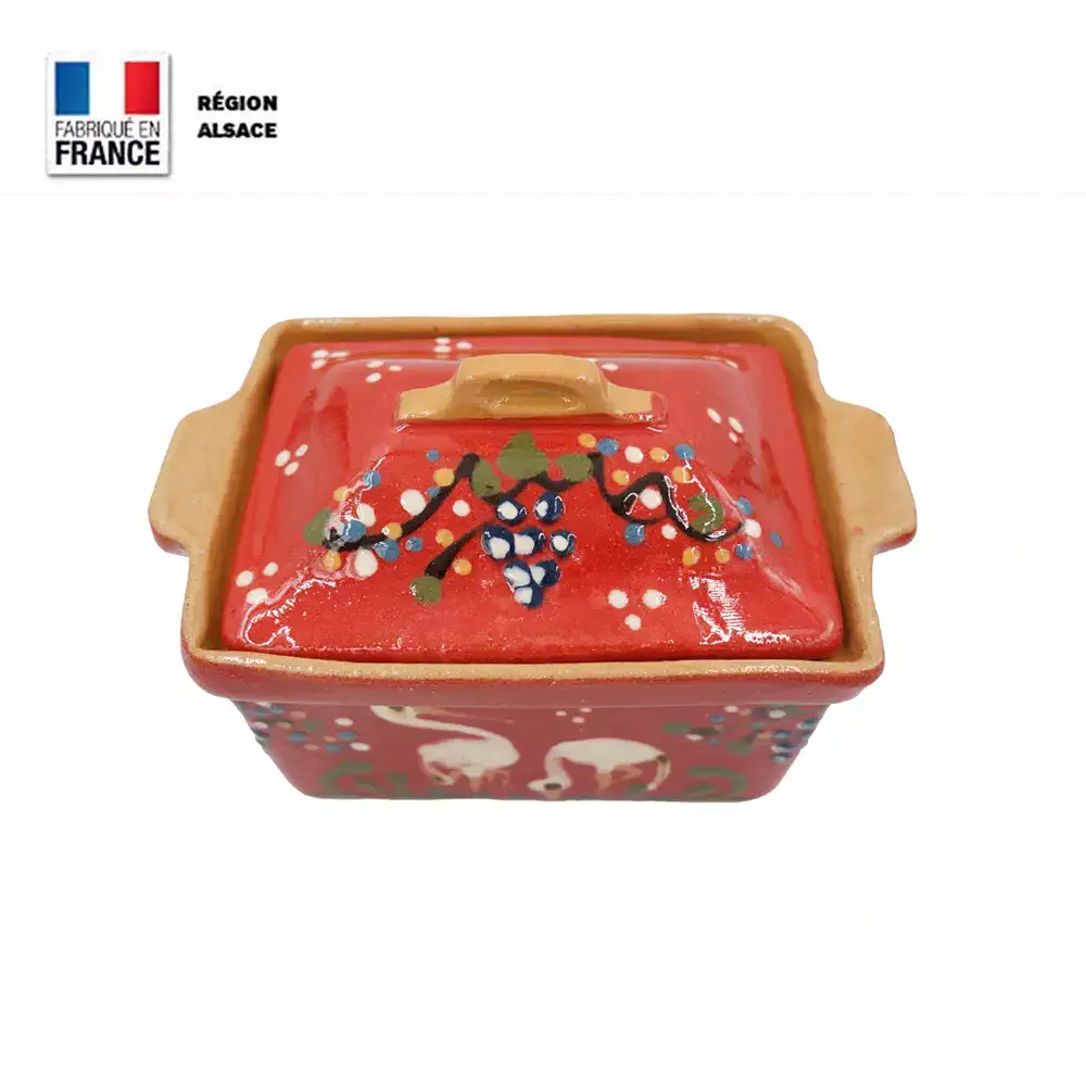 Magnet Alsace Terrine Baeckeoffe - Rouge : : Cuisine et Maison