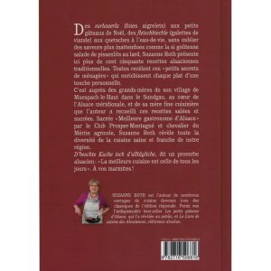 Livre cuisine "Recettes de nos grands-mères d'Alsace" de Suzanne Roth