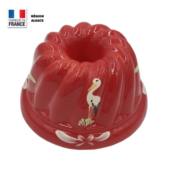 Moule à Kouglof Rouge Cigogne / 24 cm