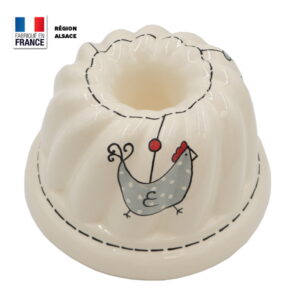 Moule à Kouglof Décor Poule / 24 cm