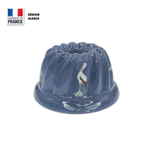 Moule à Kouglof Bleu Cigogne / 18 cm