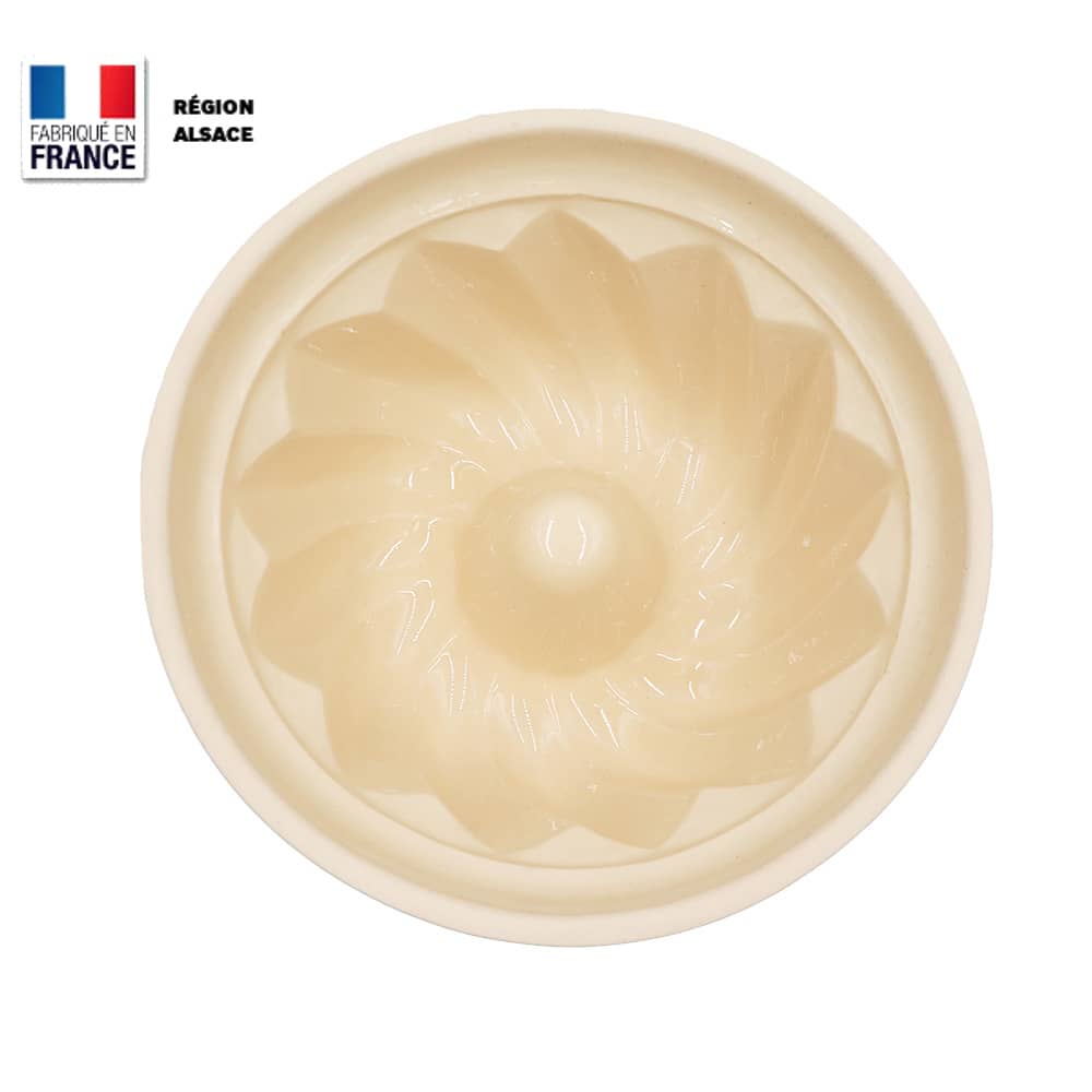 Moule à Kouglof Rouge Marguerite / 18 cm Moule à Kouglof Rouge Marguerite / 18 cm