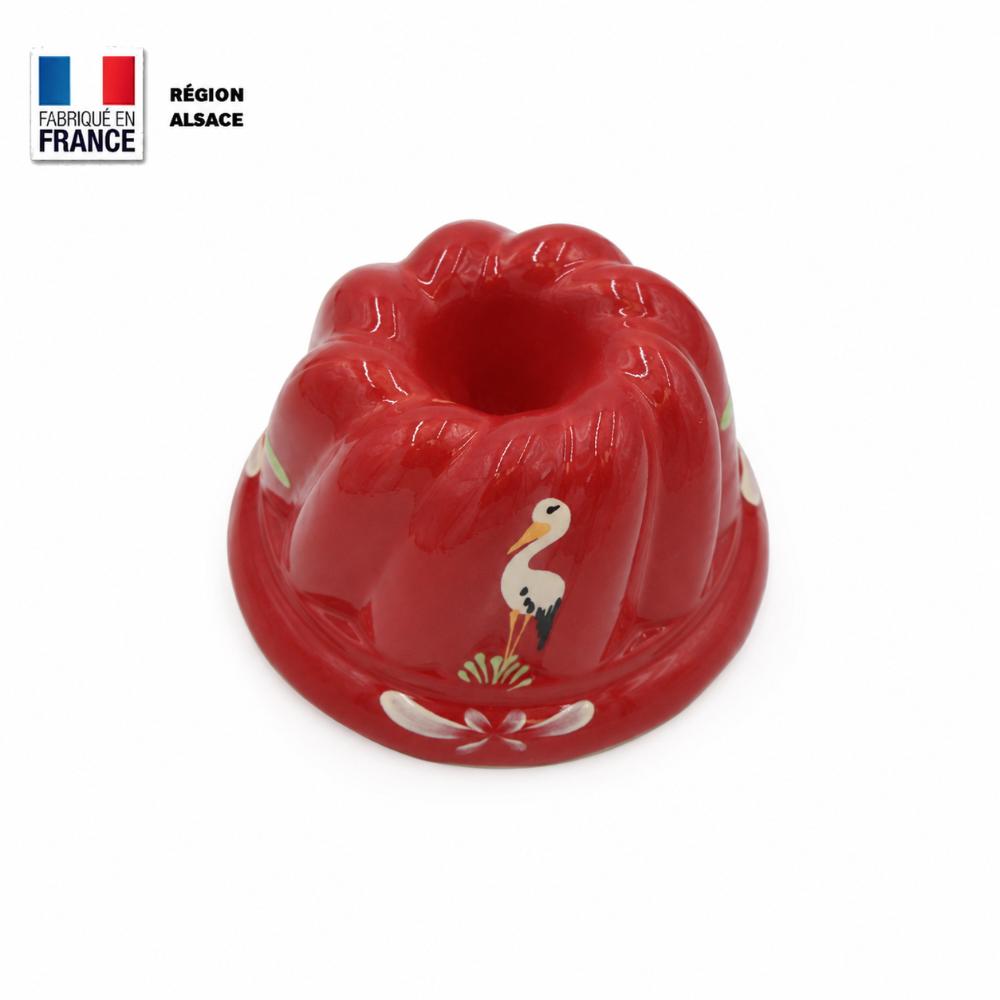 Moule à Kouglof Rouge Cigogne / 12 cm Moule à Kouglof Rouge Cigogne / 12 cm
