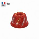 Moule à Kouglof Rouge Marguerite / 12 cm