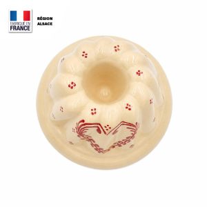 Moule à Kouglof 18 cm Cœur Frise