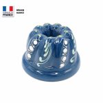 Moule à Kouglof Bleu Marguerite / 12 cm