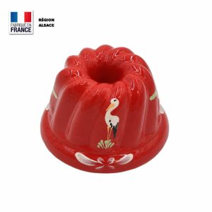 Moule à Kouglof Rouge Cigogne / 12 cm