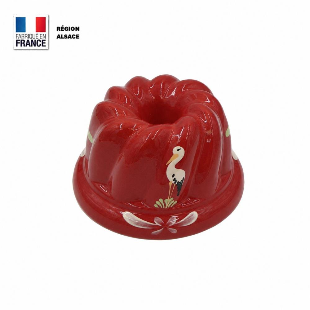 Moule à Kouglof Rouge Cigogne / 12 cm Moule à Kouglof Rouge Cigogne / 12 cm