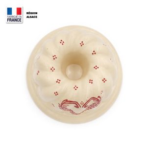 Moule à Kouglof 20 cm Cœur Frise