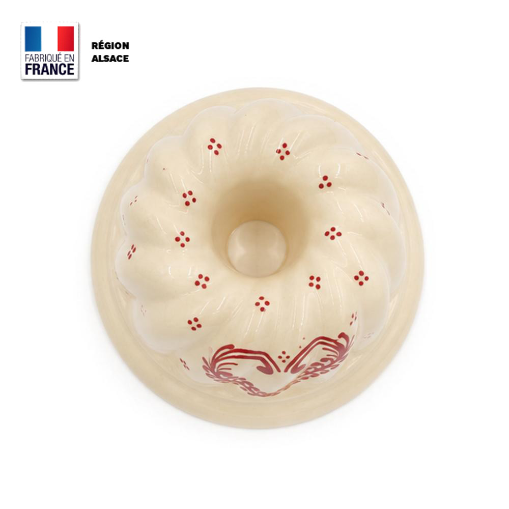 Moule à Kouglof 20 cm Cœur Frise Moule à Kouglof 20 cm Cœur Frise